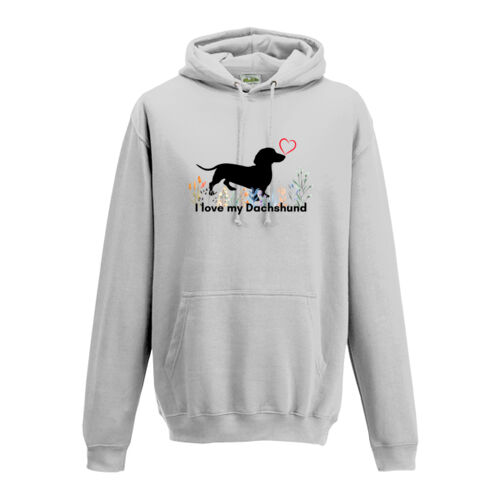 I Love my dachshund Hoodie Thumbnail